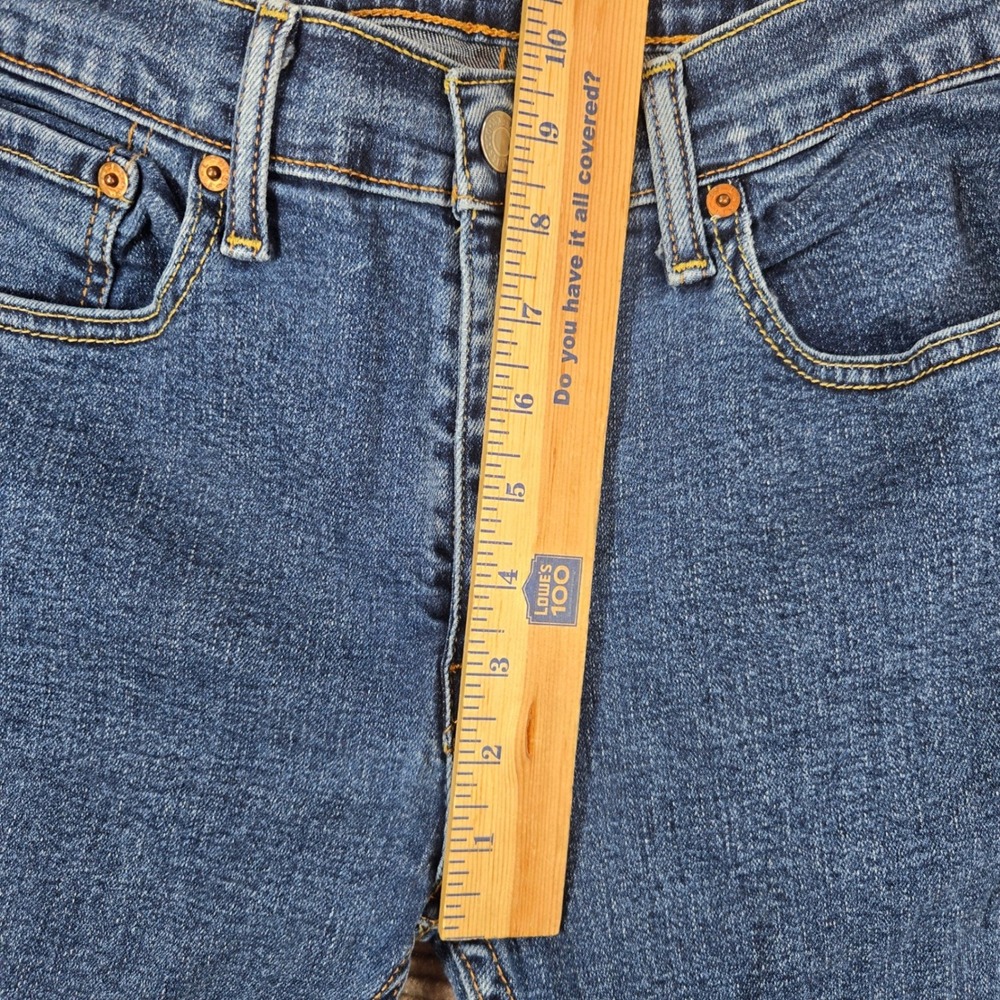 Levis Mens 29x32 Blue 510 Skinny Fit Stretch Denim Jeans - Picture 4 of 11